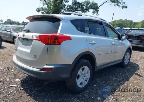 2015 Toyota Rav4 Le from USA, damaged, VIN JTMBFREV6FD167156
